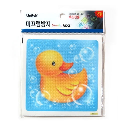 스티커몰 논슬립(6매) 까꿍아기오리 NSF-32117