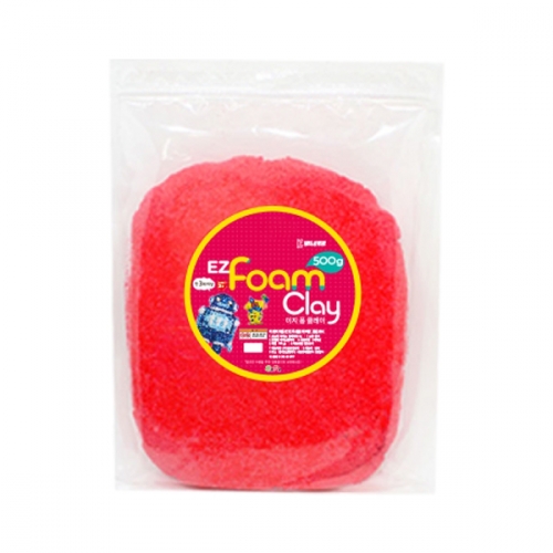 이지 폼클레이 500g_지퍼백 포장