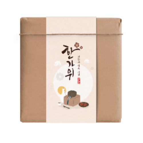 한가위 보자기 (핑크)띠지 5개 추석 한가위 설 새해 명절