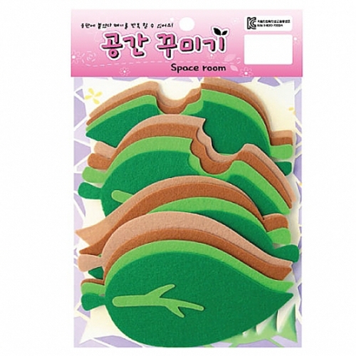 h50 공간꾸미기 잎류-벌레먹은 잎 P35015