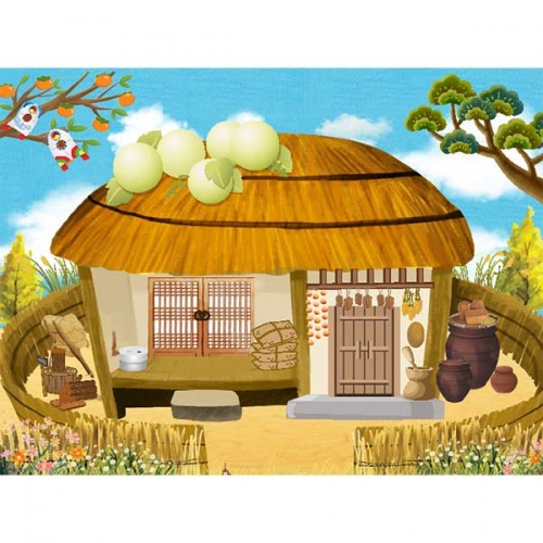 [키즈파람] 전통배경현수막154