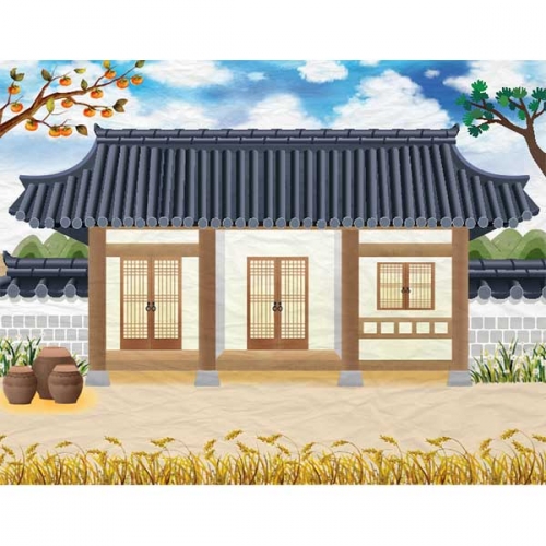 [키즈파람] 전통배경현수막157
