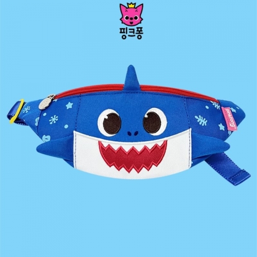 핑크퐁_유아 가방 NEW 아빠 상어 힙쌕(WP-B100)