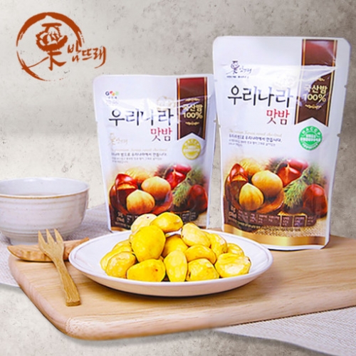 [키즈비전] 밤뜨래 우리나라 맛밤 50g 80g