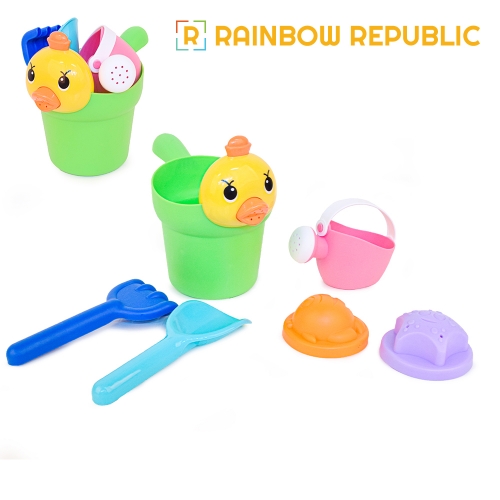 오리 물모래놀이 세트(6pcs)