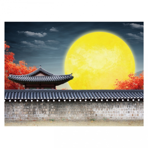 [키즈디자인] 추석현수막 4199 보름달