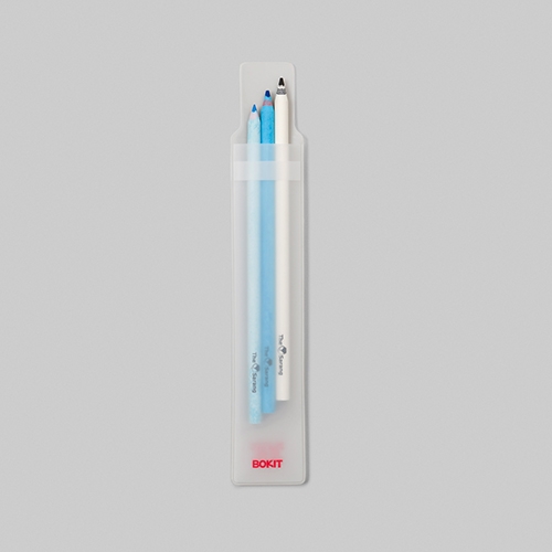 보킷 친환경문구 재생종이 연필/색연필 3pcs PVC