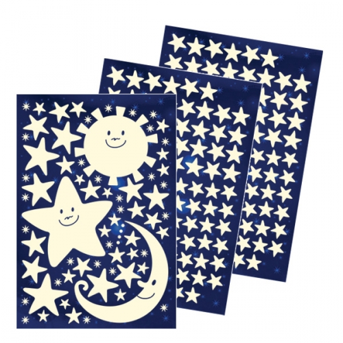 스티커몰 야광별3PCS 별이 GS-6603