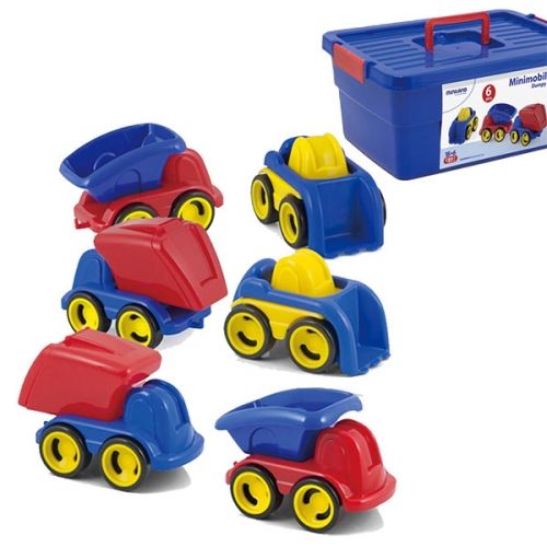 미니랜드 Minimobil Dumpy 소프트 건설중기 6종 (18cm)