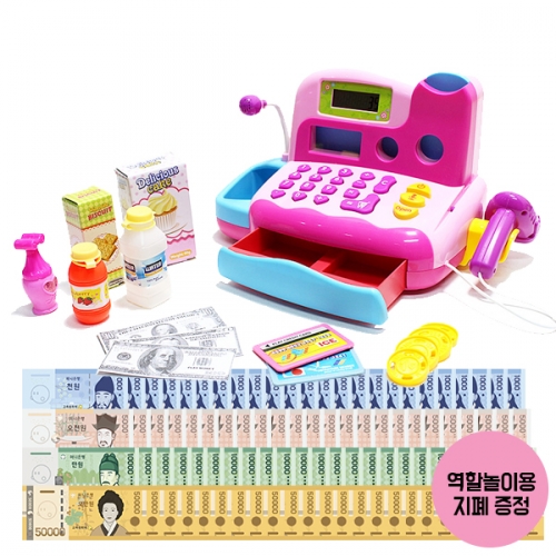 슈퍼마켓 계산대놀이 (지폐 추가증정)