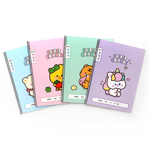쪼꼬미친구들 알림장(1500원X8개)