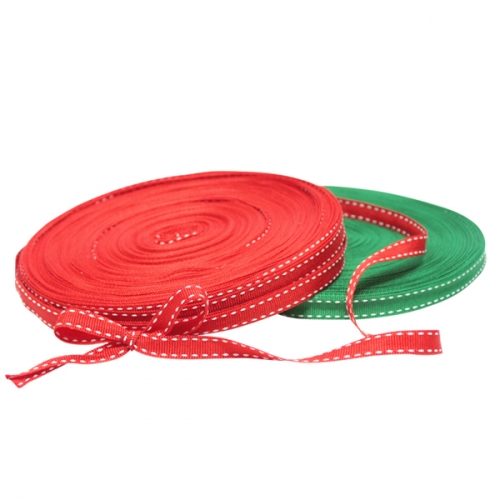 스티치 리본_폭 1cm_50yd