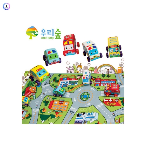h76 헝겊자동차_매트놀이 _ 5종