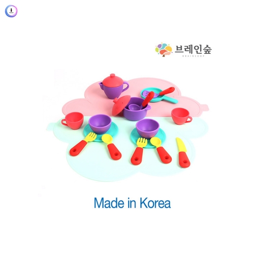 h76 말랑말랑 실리콘 구름식기 세트