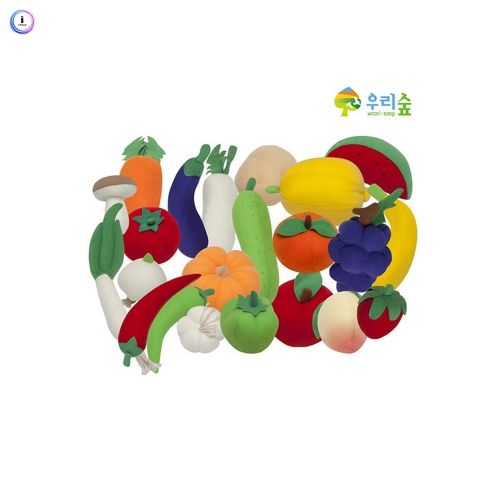 h76 말랑말랑 과일야채21종