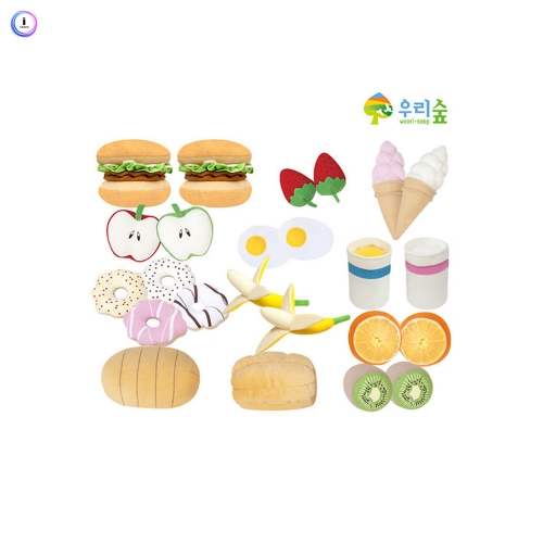 h76 말랑말랑 간식놀이세트 12종