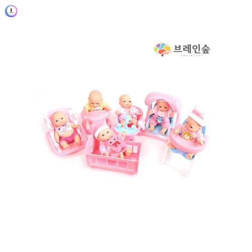 h76 베이비 6종 역할놀이