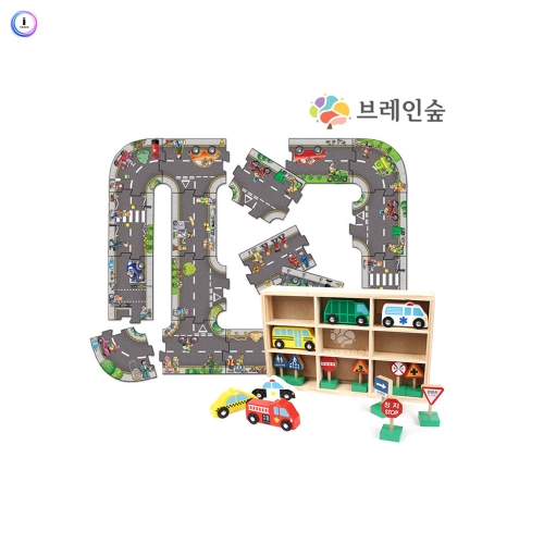h76 교통놀이 대형 퍼즐세트