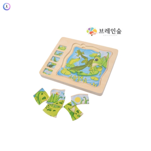 h76 생태성장퍼즐-개구리