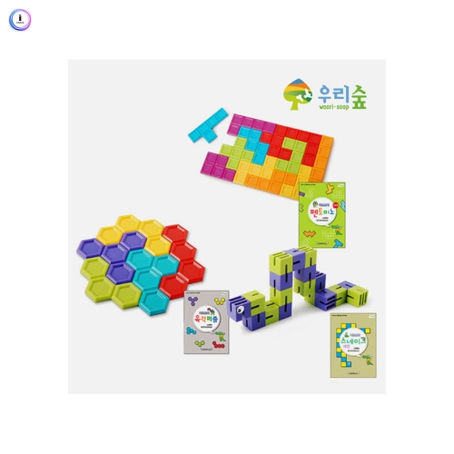 h76 창의융합퍼즐 사고력 2단계 3종세트