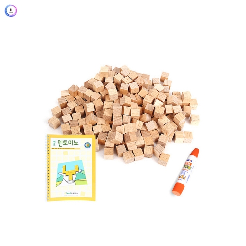 h76 체험_만들기 쌓기놀이 1cm (200피스) + 교재