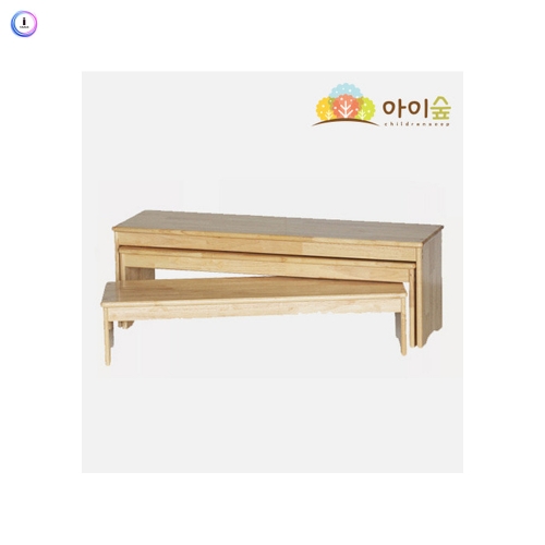 h76 고무나무 3단의자