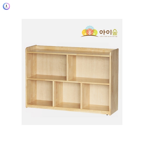 h76 고무나무 2단 정리장 (막힘_높음)