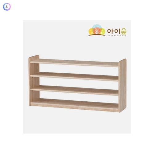 h76 고무나무 3단 교구장 (트임_낮음)