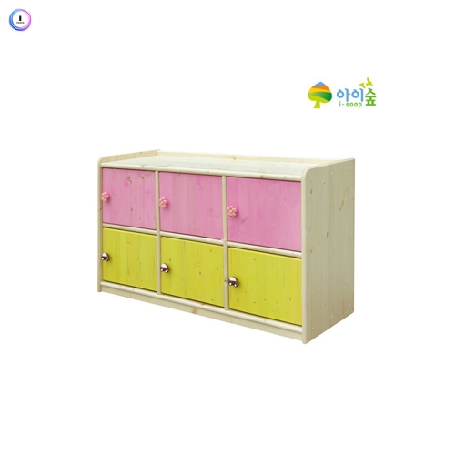 h76 도어사물함 6인용 (가로형)