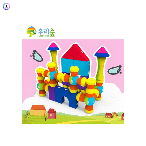 h76 소프트 자석블럭(영유아 안전블럭)