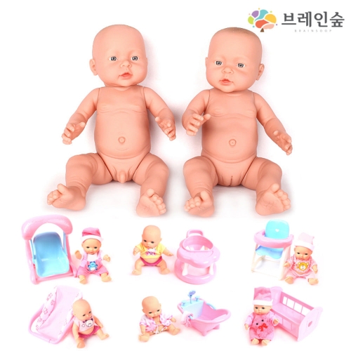 h76 말랑말랑 베이비 역할인형8종(성교육)