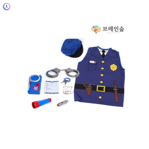 h76 경찰관 8종 역할놀이 (의상포함)