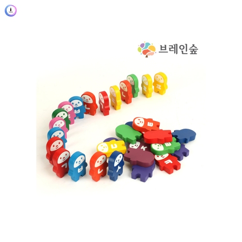 h76 자음 도미노 42PCS