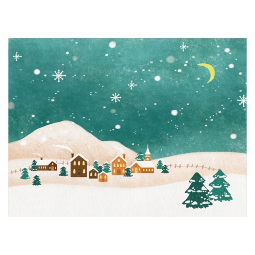 [키즈디자인] 겨울배경현수막 5261