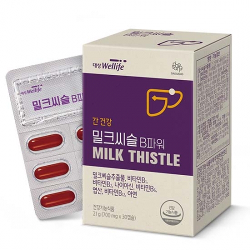 [대상웰라이프] 메이크미 간건강 밀크씨슬 1개월분(700mgx30캡슐)