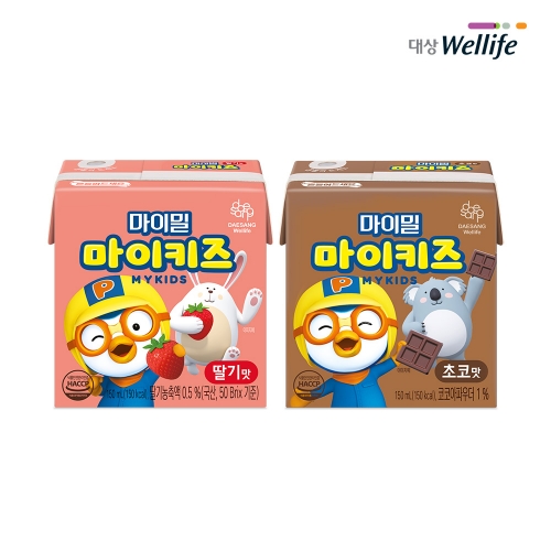 대상웰라이프 마이밀 마이키즈 초코맛/딸기맛 2종 할인전 골라담기