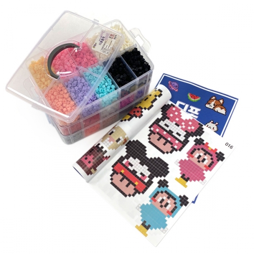 8mm 디폼블럭 10000pcs 세트 도안책 증정