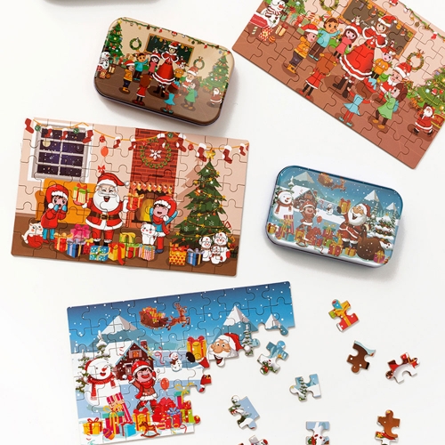 152 크리스마스 틴케이스 퍼즐 60pcs