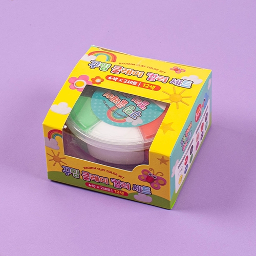 5000꾸밈클레이컬러세트(12색)