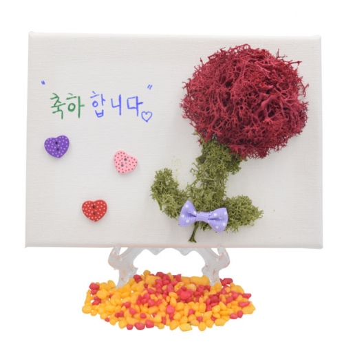 [스칸디아모스] 감사와사랑 (랜덤색상)  만들기