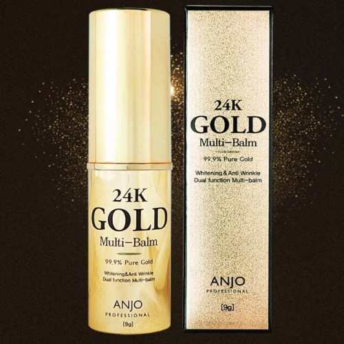 미백+주름개선 [ANJO] 앙쥬 프로페셔널 24K 골드 멀티밤 9g