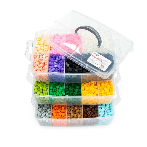 1cm 디폼블럭 5300pcs 세트 도안책 증정