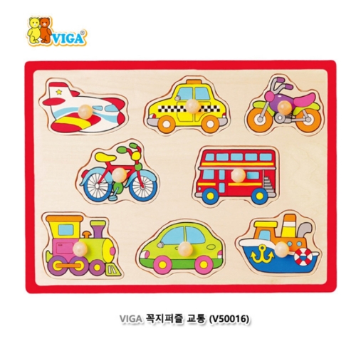 [비가](VIGA) 꼭지퍼즐 교통 (644V50016)