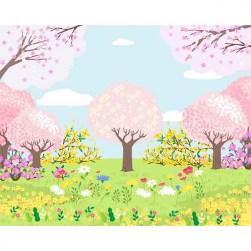 [키즈파람] 봄현수막098