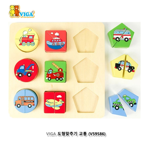 [비가](VIGA) 도형맞추기 교통 (644V59586)