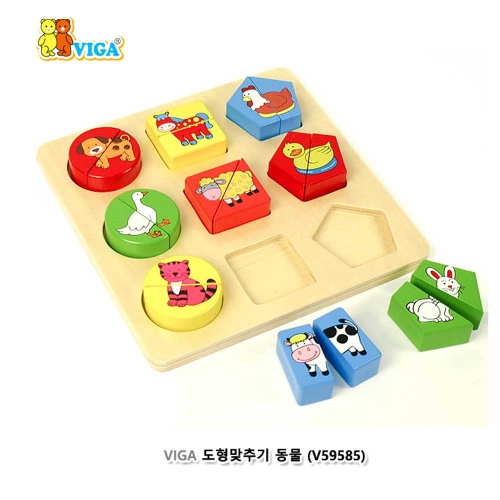 [비가](VIGA) 도형맞추기 동물 (644V59585)