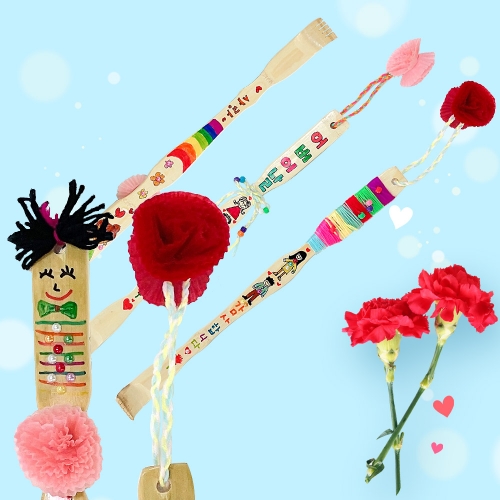 컬러링 DIY 효자손 꾸미기