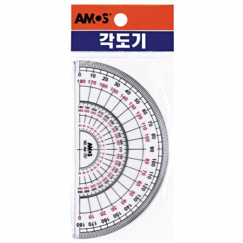 [아모스] 각도기 13cm AM-707