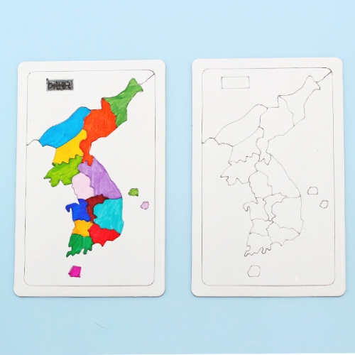 대한민국 종이 퍼즐