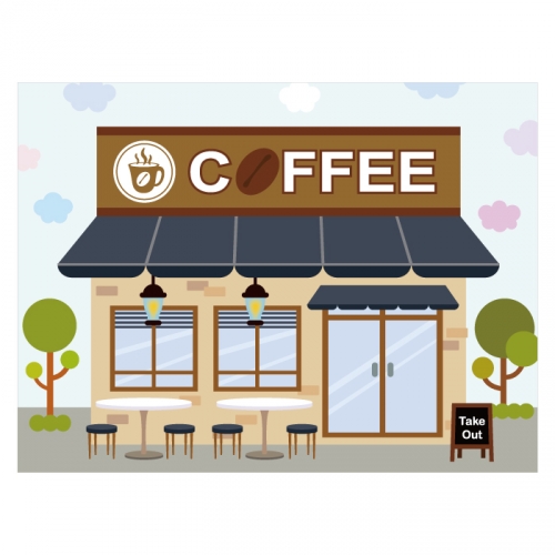 [키즈디자인] 카페현수막 2102 시장놀이 우리동네